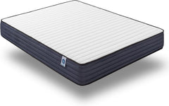 NATURALEX - Matelas PerfectSleep 180x200 - Épais 30 cm - Soutien Mousse à mémoire de Forme - Accueil Blue Latex - Confort Ferme - Respirant - 7 Zones - Réversible - Haute Densité - Fabriqué en Europe