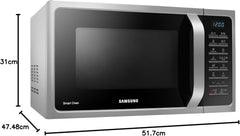 Samsung - Microwave oven 900 W, grill 1500 W, 28 L silver
