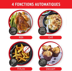 Moulinex, Cookeo Multicuiseur intelligent 6L, 150 recettes intégrées, Cuisson sans surveillance, Ecran intuitif, Guide de cuisson, Application MyMoulinex, 1600W, Blanc, 15 ans réparabilité