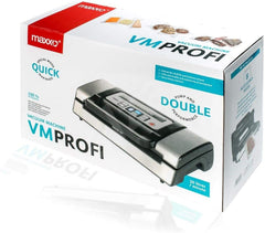 Maxxo VM ChamberLine 40 Professional Food Vacuum Sealer - Vacuum Chamber 72 L/min, Stainless Steel, Double Welding, Vacuum Sealer + 30 Bags Included