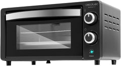 Cecotec Bake&Toast 4600 Black Gyro Countertop Oven, 46 L, 2000 W, 12 Combinable Heating Functions, Includes Rotating Spindle, Crumb Catcher Tray.
