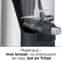 riviera&bar - Machine à Pâtes Automatique en Métal PMP500 - 4 Programmes, Ventilation pour Séchage Rapide, Vis Inox - Tous Types de Pâtes Maison - 39x35,5x23 cm
