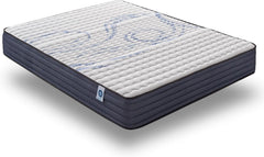 NATURALEX - Matelas PerfectSleep 180x200 - Épais 30 cm - Soutien Mousse à mémoire de Forme - Accueil Blue Latex - Confort Ferme - Respirant - 7 Zones - Réversible - Haute Densité - Fabriqué en Europe