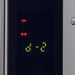 SEVERIN Four à micro-ondes 30 L, 2 500 W, avec fonction gril et chaleur tournante, avec 5 niveaux de puissance, 10 programmes automatiques, Inox/Noir, MW 7775