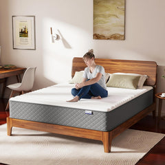 MOLPHIT Oeko-TEX Certified Mattress 90 x 190 cm, Thickness 25 cm, Independent Pocket Sprung Mattress, Adult and Children's Bed Mattress, Single Mattress, Perfect Support, Durable and Quiet