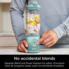 Ninja Blast Max, Portable Blender + Twist & Go, Personal Smoothie, Blend, Ice Crush, 3 Programs, Cordless, 22 oz removable Vessel, Dishwasher Safe, Leakproof, Navy, BC251NV