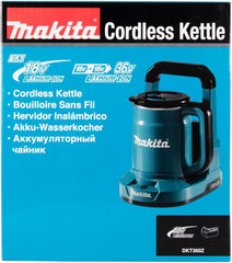 Kettle 36V (2x18V) 800ml (product only) - MAKITA DKT360Z