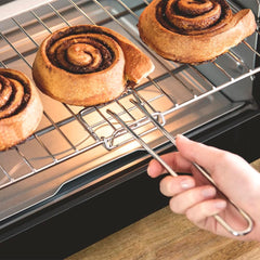 Cecotec Bake&Toast 4600 Black Gyro Countertop Oven, 46 L, 2000 W, 12 Combinable Heating Functions, Includes Rotating Spindle, Crumb Catcher Tray.