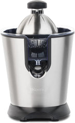 H.Koenig AGR80 160W Professional Electric Citrus Juicer Stainless Steel Lever and Filter Drip Free BPA Free Dishwasher Safe Parts