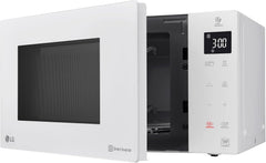 LG - Micro-ondes Grill Smart Inverter blanc