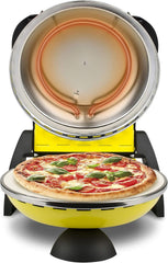 G3 Ferrari G10006 Pizza Express Delizia, 1200 W Pizza Oven, Adjustable Thermostat up to 400°C, Cooks Tasty Pizza in 5 Minutes, Double Resistance, Recipe Book and Spatulas Included - Black