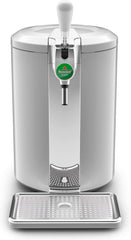 Krups Beertender Draft Beer Machine, 5 L Kegs, Heineken Group Brands, Indicator Light, Perfect Temperature and Foam, Cold Beer, Easy Installation, Compact VB452E10