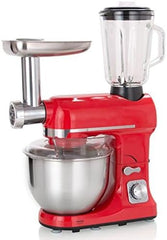 Robot Multifonctions 5l 1000w Noir Avec Hachoir Et Blender 1,5l En Verre - ROBIMIX NOIR