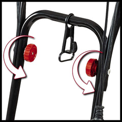 Einhell Motobineuse électrique GC-RT 1545 M (puissance de 1 500 W, moteur série, interrupteur de sécurité 2 points, débrayage anti-surcharge, guidon repliable, fraises de binage robustes)