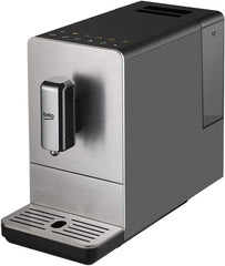 BEKO, Machine à café, expresso automatique, 1350 W / 19 bars, Capacité café : 125 g, Capacité eau : 1,4L, Système autonettoyant, 5 niveaux de broyage, Arrêt automatique, Façade Inox Brossé
