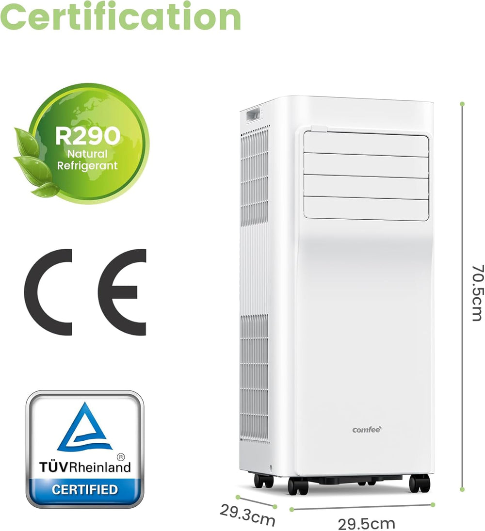 COMFEE Breezy Cool 2.6 | Climatiseur Mobile Connecté 9000 BTU