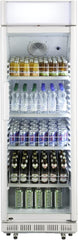 METRO Professional Réfrigérateur à Boissons GSC2360B, Acier/Verre, 62 x 63.6 x 175.3 cm, 347 L, avec Serrure, Noir