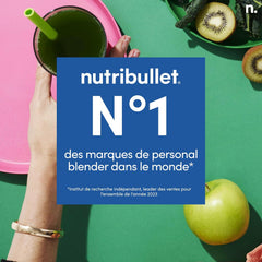 nutribullet Pro 900, Electric Blender, Chopper, Smoothie Blender, Multifunctional, Power 900 Watts, NB904CP, Champagne