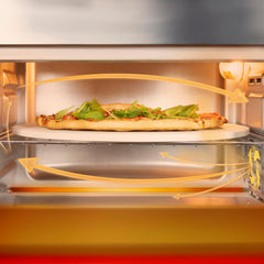 Cecotec Bake&Toast 4600 Black Gyro Countertop Oven, 46 L, 2000 W, 12 Combinable Heating Functions, Includes Rotating Spindle, Crumb Catcher Tray.