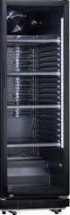 METRO Professional Réfrigérateur à Boissons GSC2360B, Acier/Verre, 62 x 63.6 x 175.3 cm, 347 L, avec Serrure, Noir