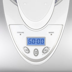 H.Koenig Sorbetière Turbine à Glace Professionnelle HF180, Machine à Glace Electrique 1L, 135 W, Réfrigérante & Maintien du Froid - Sorbet et Crème Glacée