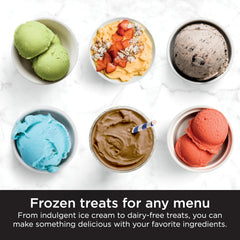 Ninja CREAMi Deluxe Ice Cream & Frozen Treat Maker for Ice Cream, Sorbet, Milkshakes, Frozen Yogurt, & More, 11-in-1, XL Capacity, Silver, Includes (2) Family-Sized 24 oz. Tubs, NC501