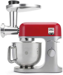 Kenwood Titanium Chef Patissier XL KWL90.034SI, Robot Patissier Balance Intégrée, Batteur K, Pétrin, Fouet, Batteur Souple, Deux Bols, Couvercle Anti-Projections, 1400W, Acier, Argent