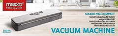 Maxxo VM ChamberLine 40 Professional Food Vacuum Sealer - Vacuum Chamber 72 L/min, Stainless Steel, Double Welding, Vacuum Sealer + 30 Bags Included