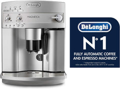 De'Longhi Magnifica Evo Automatic Espresso & Coffee Machine with Manual Milk Frother, Built-in Grinder & Auto-Clean Function - For Latte, Cappuccino, Americano, Iced Coffee, ECAM29043SB