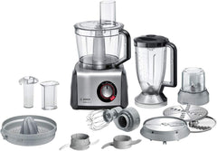 Bosch MultiTalent 8 MC812M844 – Robot de cuisine polyvalent avec plus de 50 fonctions – 1250 W – Grande capacité de 3,9 L – Couleur : Noir