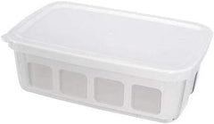 Seb Yogurt Maker 12 Jars, Glass Jars 140 ml, 5 Automatic Programs, BPA-Free, Compact, Homemade Yogurt & XF101001 Delices Box Box 1 L Tray White Yogurt-Cheese with Drainer