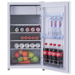Frigo Combiné Mini Réfrigérateur 91 Liters Mini-frigo Classe Energétique F Economies d’Energie 49 x 45 x 84 cm Blanc -