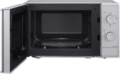 Panasonic NN-E20JWMEPG Microwave Oven with Glass Turntable, 20L, 800W, Defrost, 5 Power Levels, Timer, White