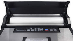 Maxxo VM ChamberLine 40 Professional Food Vacuum Sealer - Vacuum Chamber 72 L/min, Stainless Steel, Double Welding, Vacuum Sealer + 30 Bags Included