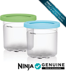 Ninja CREAMi Deluxe Ice Cream & Frozen Treat Maker for Ice Cream, Sorbet, Milkshakes, Frozen Yogurt, & More, 11-in-1, XL Capacity, Silver, Includes (2) Family-Sized 24 oz. Tubs, NC501