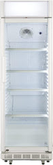 METRO Professional Réfrigérateur à Boissons GSC2360B, Acier/Verre, 62 x 63.6 x 175.3 cm, 347 L, avec Serrure, Noir