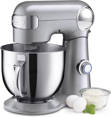 Cuisinart SMD-50BC Precision Pro Mélangeur numérique sur pied de 5,5 litres, métal, doublure argentée