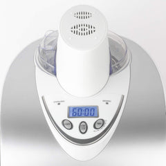 H.Koenig Sorbetière Turbine à Glace Professionnelle HF180, Machine à Glace Electrique 1L, 135 W, Réfrigérante & Maintien du Froid - Sorbet et Crème Glacée
