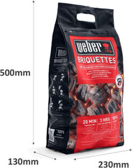 Weber Classic Kettle barbecue au charbon de bois, surface de cuisson Ø 57cm, barbecue avec couvercle et cuve en acier emaillé, thermomètre intégré au couvercle, trépied et roues - Noir (1341504)