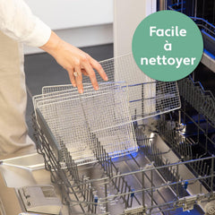 Vita5 Nobel Pro6 Deshydrateur Alimentaire avec 6 Plateaux en Inox - Déshydrateur avec Minuterie 24h et Température 35-75 °C - Deshydrateur Viande, Fruits, Champignons - 650W Déshydrateur Alimentaire