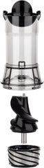 Extracteur de Jus de Fruits et Légumes vertical GSX24 H.Koenig Centrifugeuse Vitamin + sans BPA - 82 mm Large Bouche - 3 tamis pour jus fin ou épais et sorbet - Pression douce - 50 tours 400 W