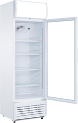 METRO Professional Réfrigérateur à Boissons GSC2360B, Acier/Verre, 62 x 63.6 x 175.3 cm, 347 L, avec Serrure, Noir