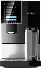 Cecotec Machine à Café Superautomatique Cremmaet Compactccino Black Rose, 19 bars, Réservoir à lait, Système Thermoblock, 5 niveaux de mouture, Réservoir à café 150g
