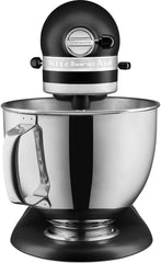 KitchenAid Robot Pâtissier I Artisan I Robot cuisine multifonctions à tête inclinable I Avec 4 accessoires I Bol de 4,8L | Crème