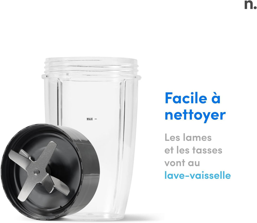 nutribullet Pro 900, Electric Blender, Chopper, Smoothie Blender, Multifunctional, Power 900 Watts, NB904CP, Champagne