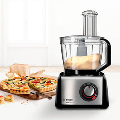 Bosch MultiTalent 8 MC812M844 – Robot de cuisine polyvalent avec plus de 50 fonctions – 1250 W – Grande capacité de 3,9 L – Couleur : Noir