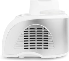 H.Koenig Sorbetière Turbine à Glace Professionnelle HF180, Machine à Glace Electrique 1L, 135 W, Réfrigérante & Maintien du Froid - Sorbet et Crème Glacée