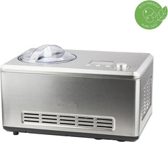 H.Koenig Professional Ice Cream Maker HF320, Electric Ice Maker 2L, 180 W, Refrigerant & Cold Maintenance - Sorbet and Ice Cream