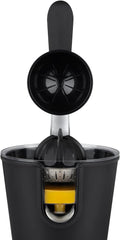 H.Koenig AGR80 160W Professional Electric Citrus Juicer Stainless Steel Lever and Filter Drip Free BPA Free Dishwasher Safe Parts