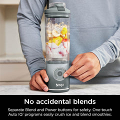 Ninja Blast Max, Portable Blender + Twist & Go, Personal Smoothie, Blend, Ice Crush, 3 Programs, Cordless, 22 oz removable Vessel, Dishwasher Safe, Leakproof, Pink, BC251PK